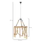 Lampa wisząca ROPE CIRCLE Ø 64x90 cm
